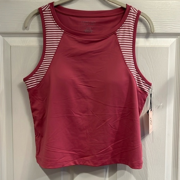 Sincerely Jules brand size L pullover racer back Golf & Tennis style top- NWT - Picture 1 of 6